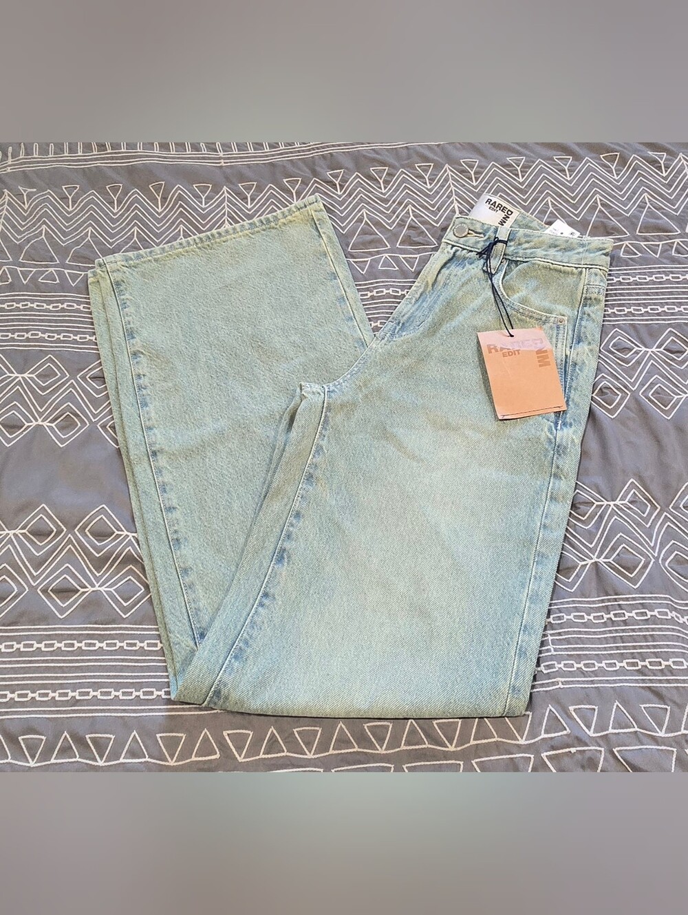 Rare Dnm Edit High Rise Baggy Jeans Size 23